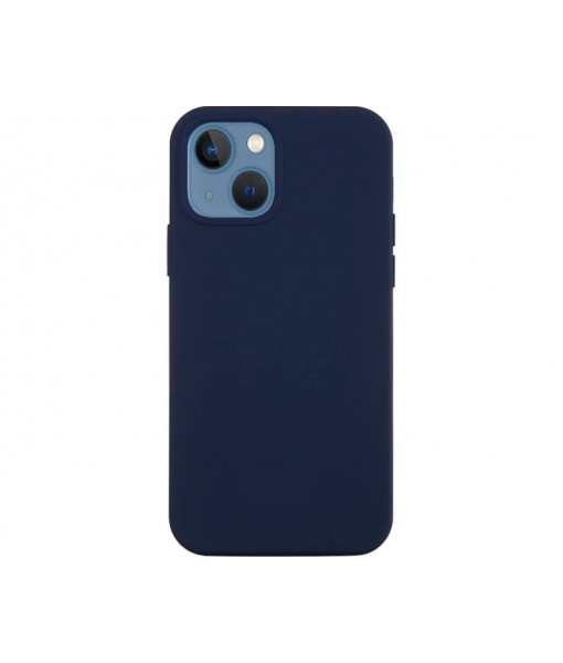 Husa iPhone 14, Protectie Mercury Goospery, Microfibra La Interior, Albastru